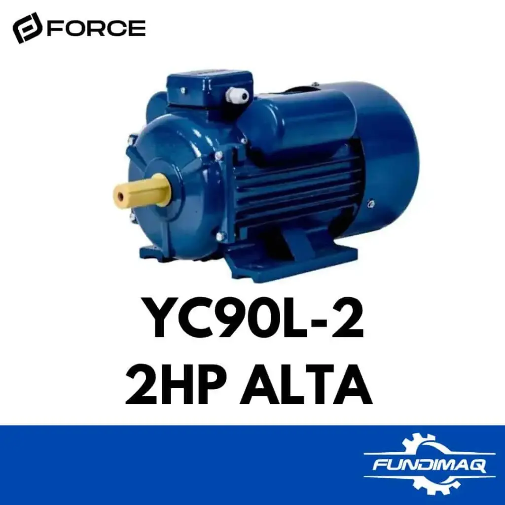 MOTOR 2HP YC90L-2 FORCE ALTA MONOFÁSICO