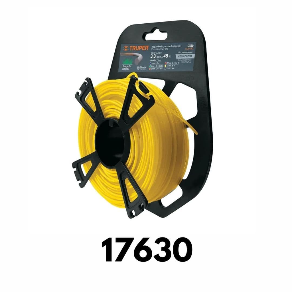 BLISTER HILO NYLON 3.0MM 56M TRUPER 17630