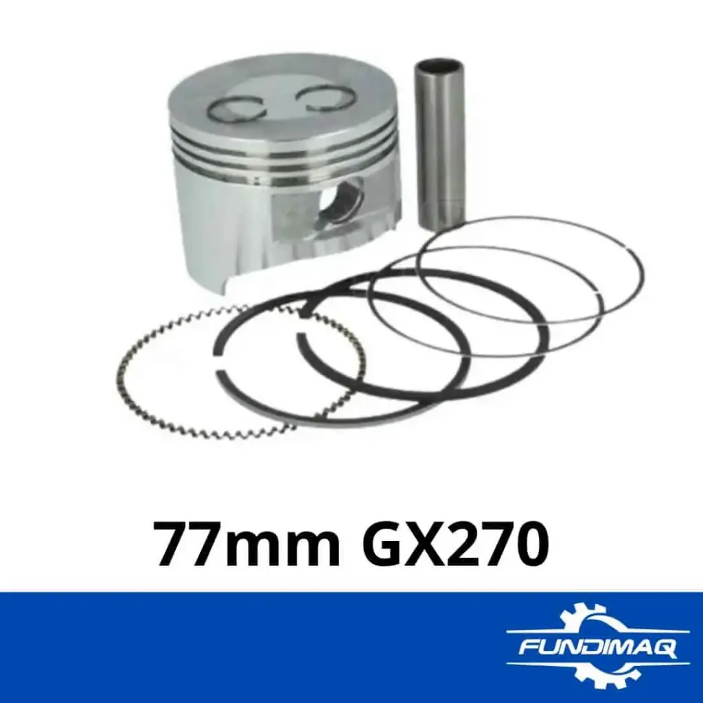 [801213] KIT PISTON ANILLOS 77mm GX270
