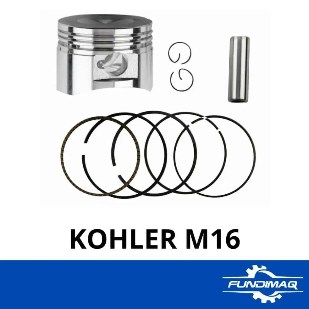 KIT PISTON ANILLOS M16 KOHLER