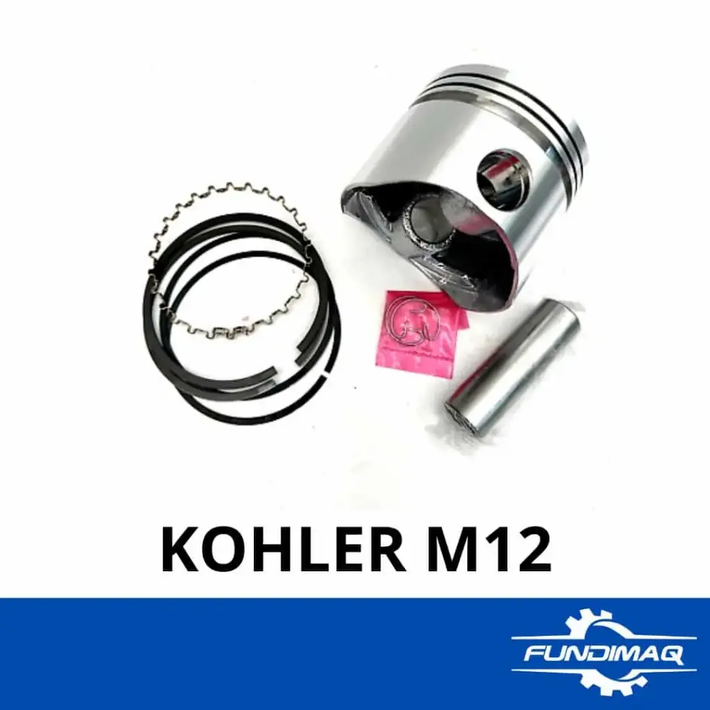 KIT PISTON ANILLOS M12 KOHLER