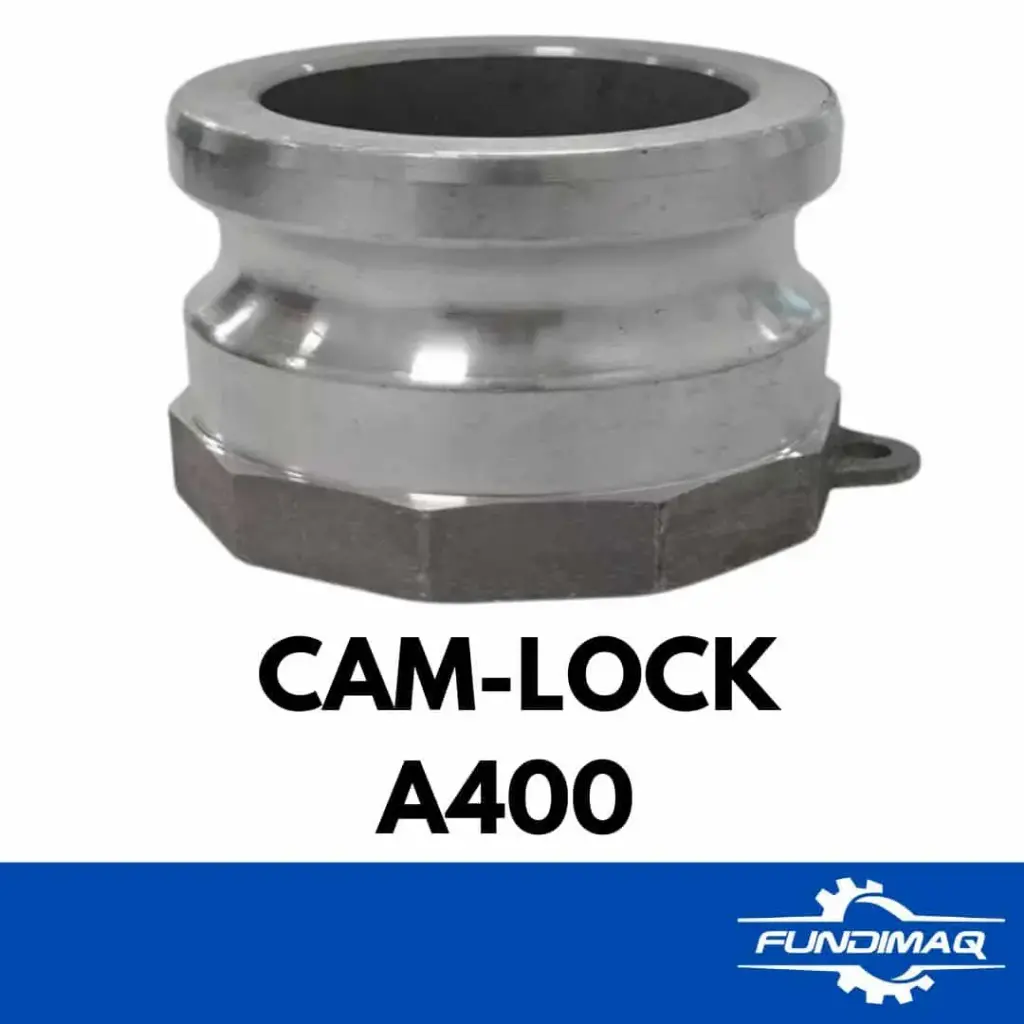 ACOPLE CAM-LOCK A400 4" ALUMINIO