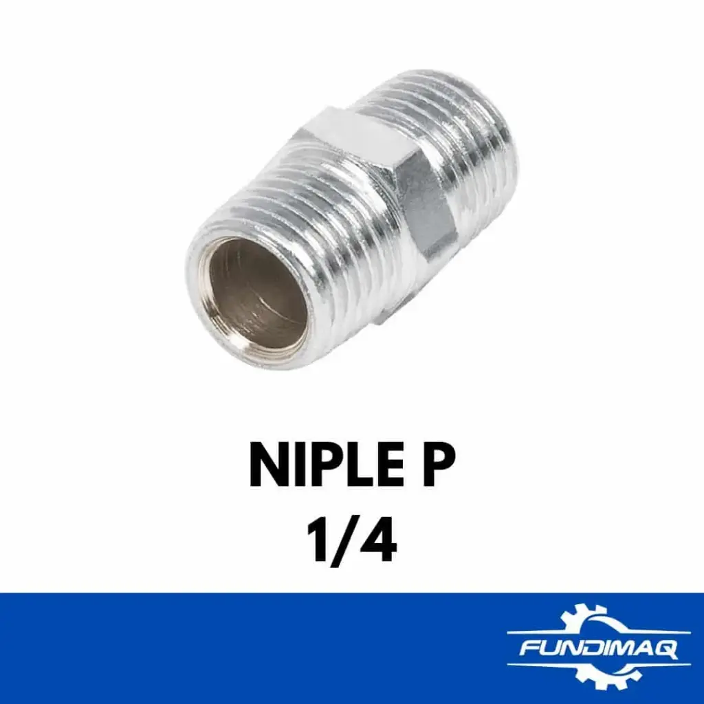 001 NIPLE P 1/4