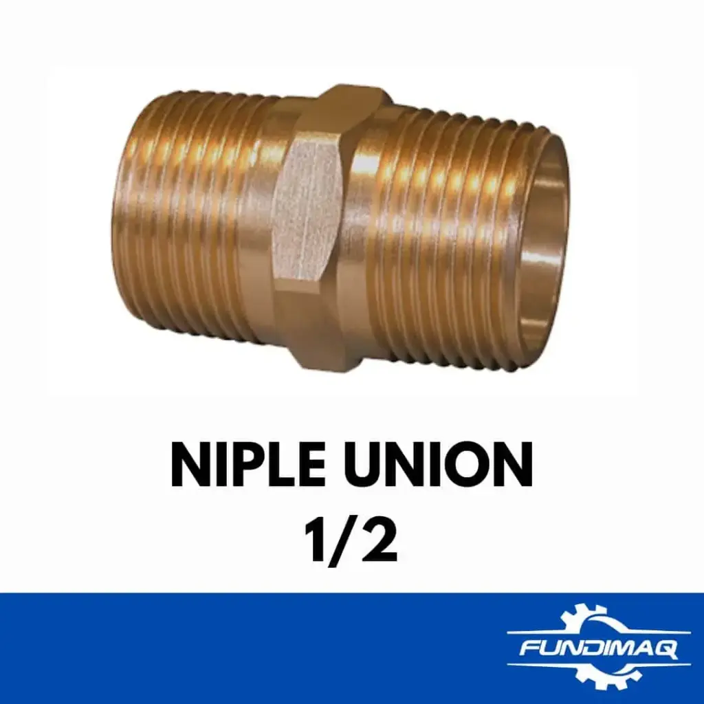 NIPLE UNION ROSCA MACHO 1/2 