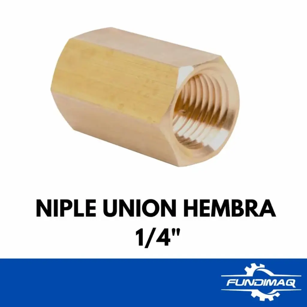 001 NIPLE UNION HEMBRA 1/4