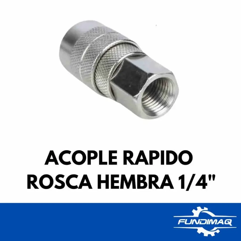 001 ACOPLE RAPIDO 1/4 ROSCA HEMBRA