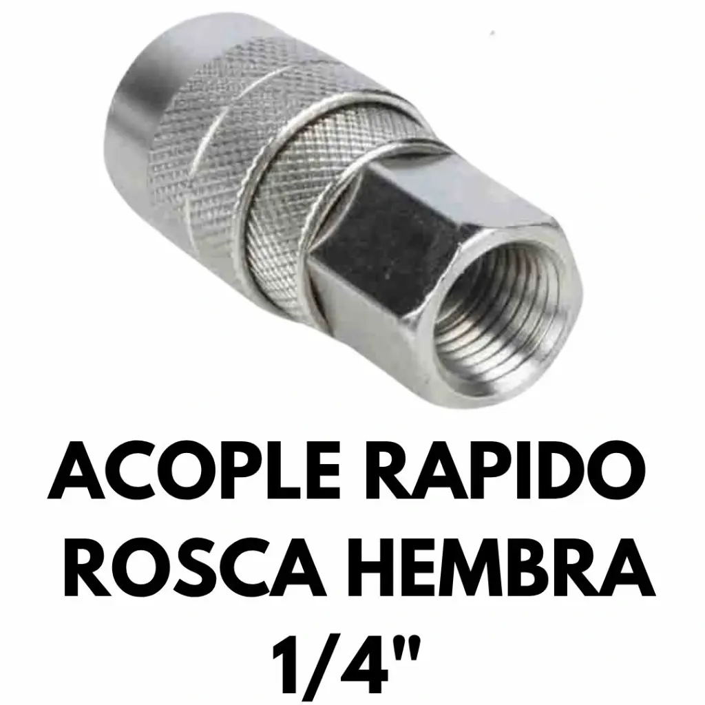 001 ACOPLE RAPIDO 1/4 ROSCA HEMBRA