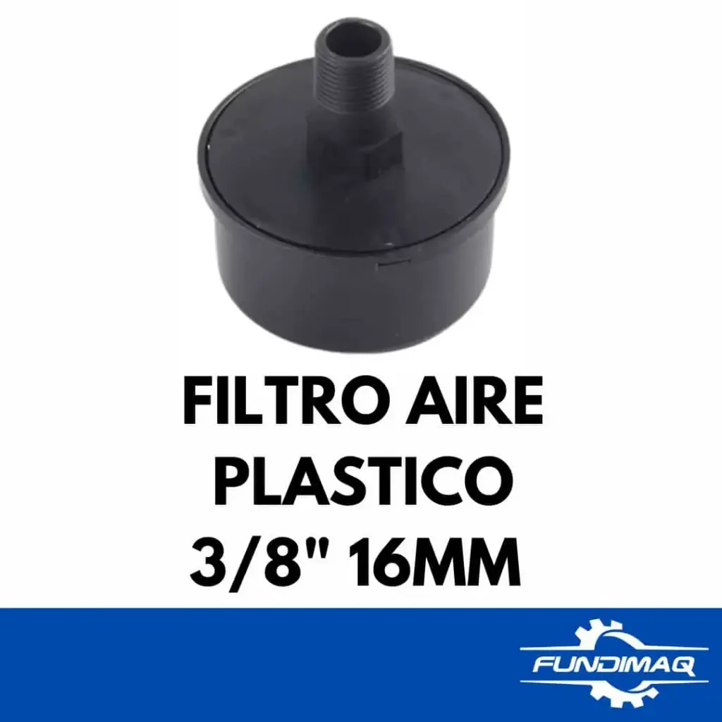 001 FILTRO AIRE 3/8" 16MM COMPRESORA PLASTICO