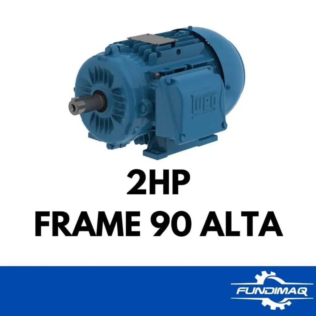MOTOR 2HP FRAME 90 WEG ALTA MONOFÁSICO