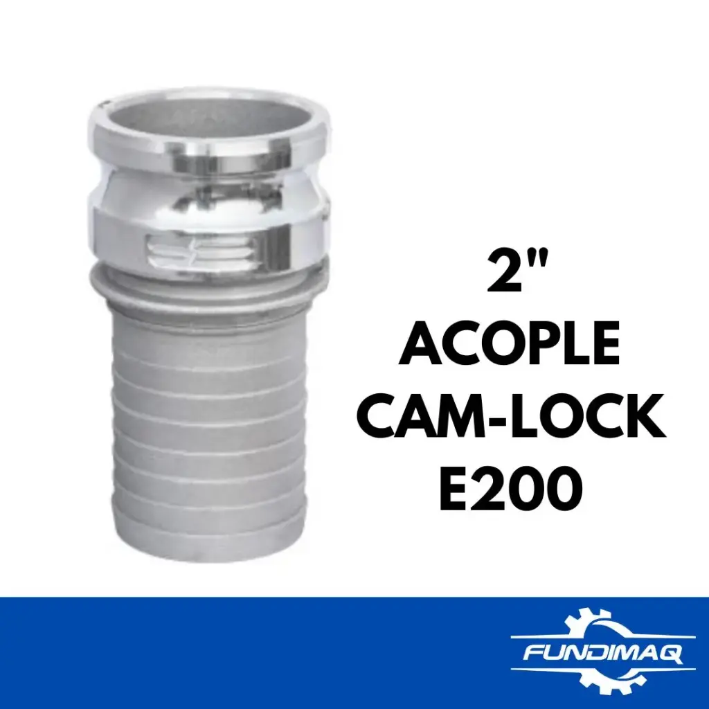 002 ACOPLE CAM-LOCK E200 2" ALUMINIO
