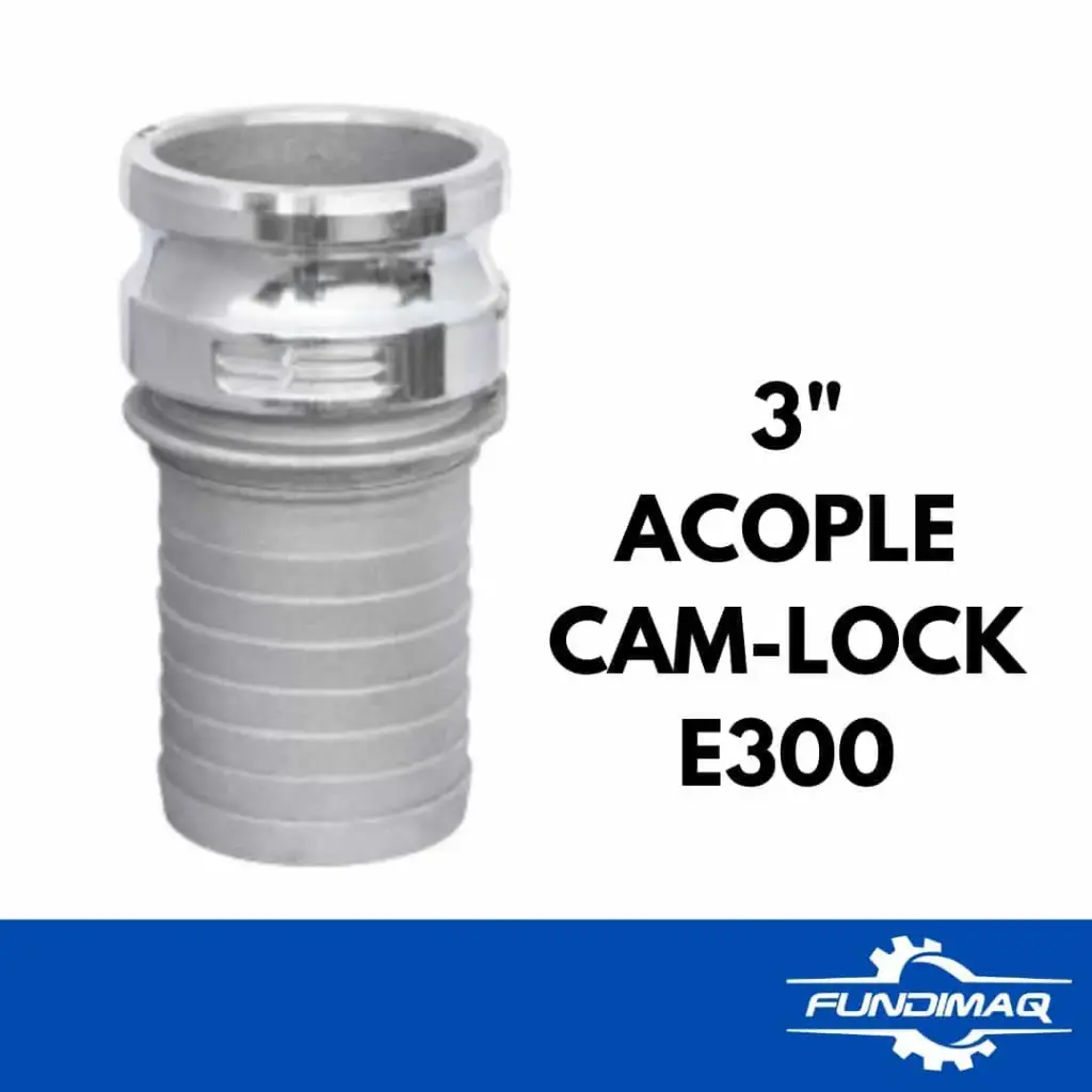 ACOPLE CAM-LOCK E300 3" ALUMINIO