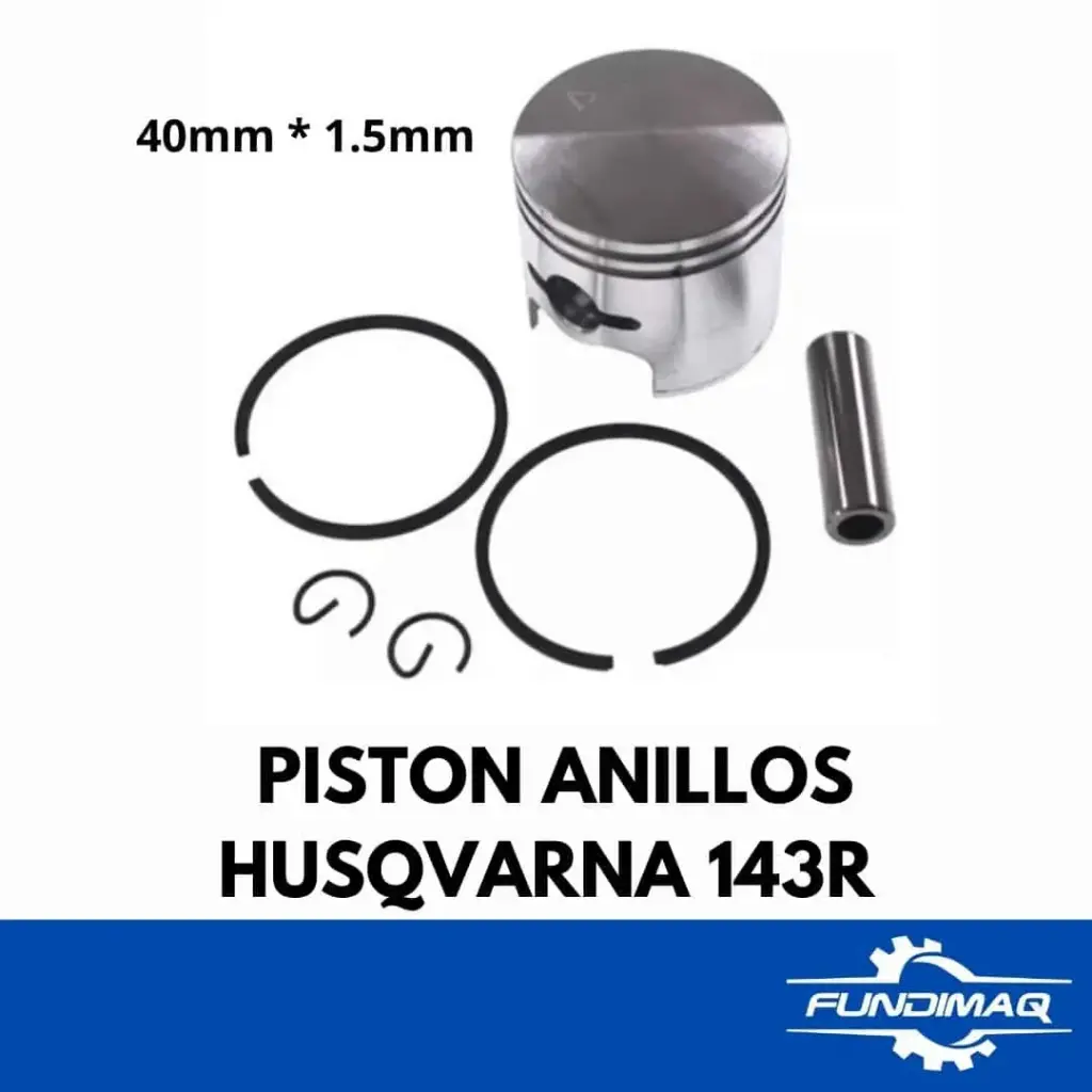 SET PISTON 143R + ANILLOS