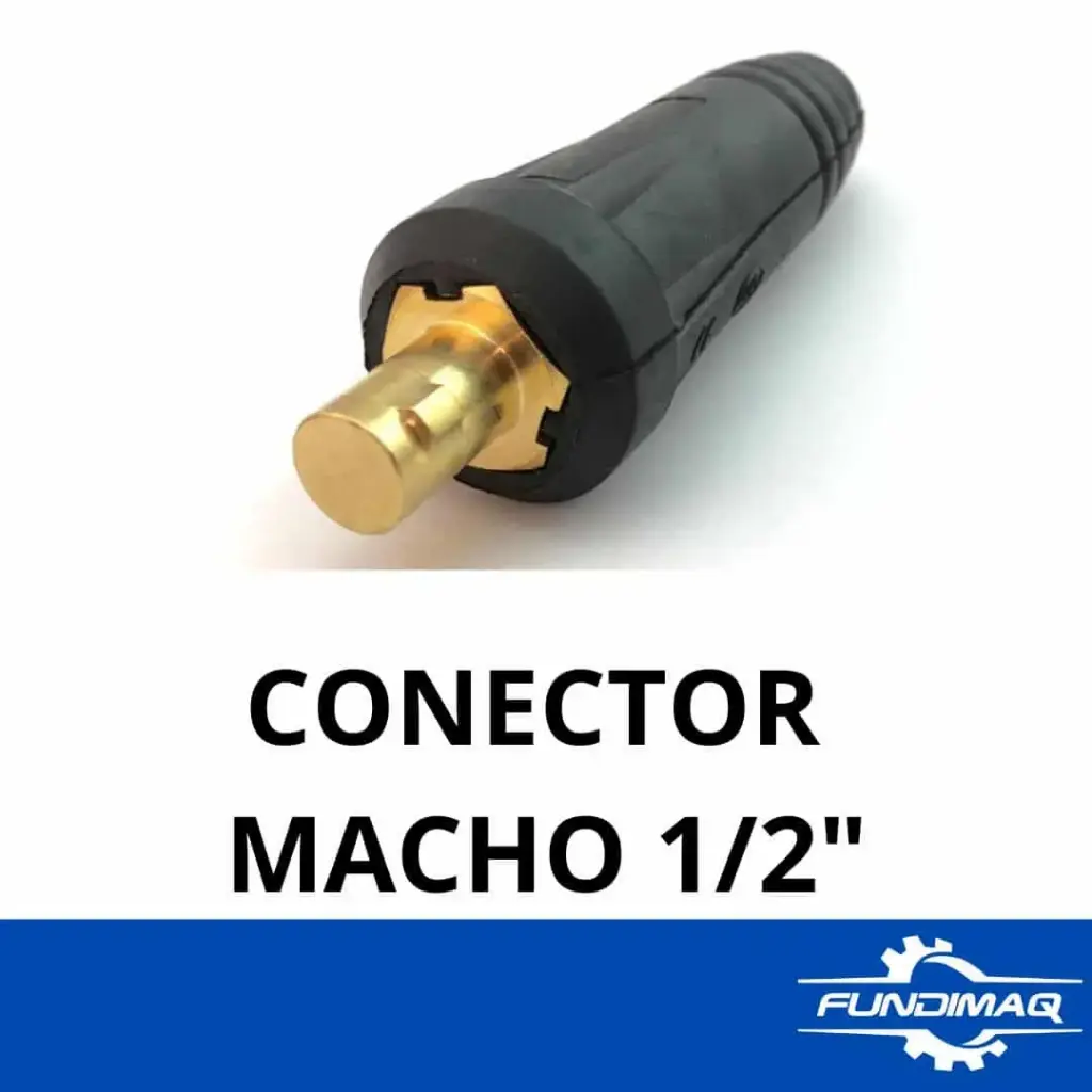 CONECTOR MACHO SOLDADORA 1/2"