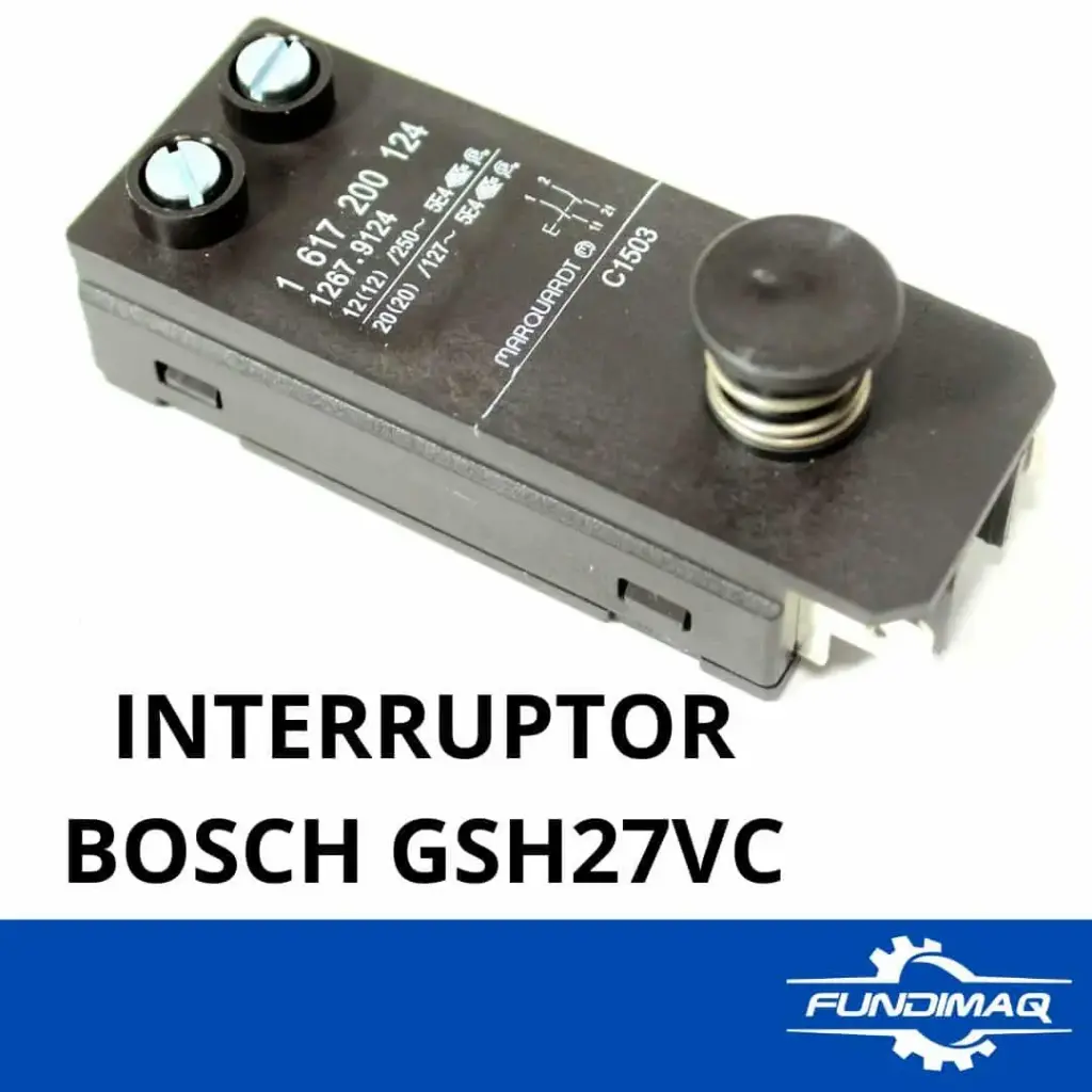 INTERRUPTOR BOSCH GSH27VC 1617200124