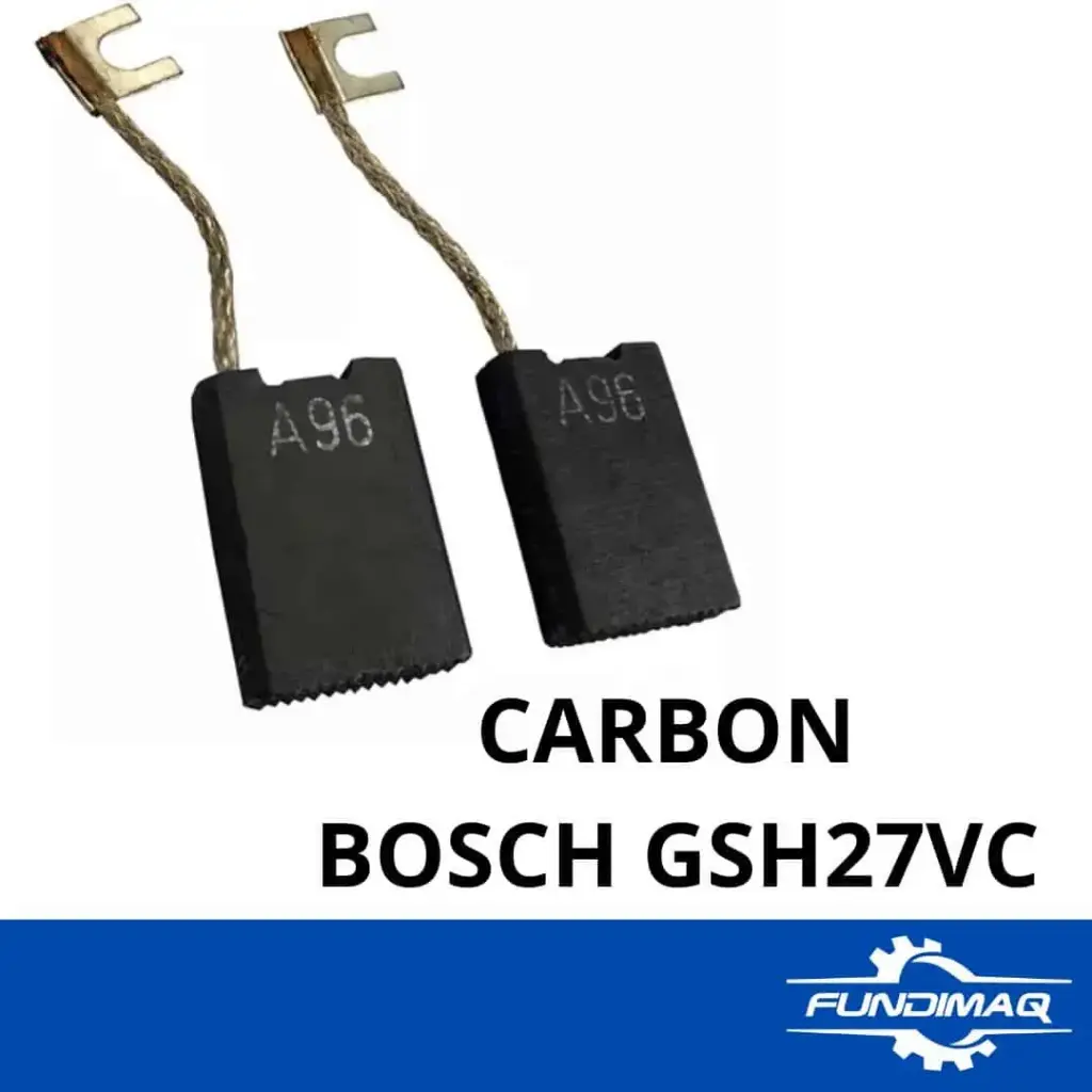 [503013] KIT CARBON ESCOBILLAS BOSCH GSH27VC 1617000425