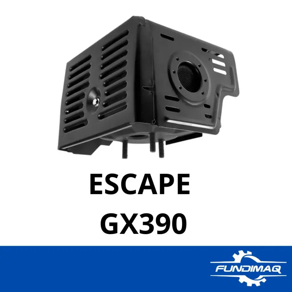 [801300] TUBO ESCAPE GX390 13HP