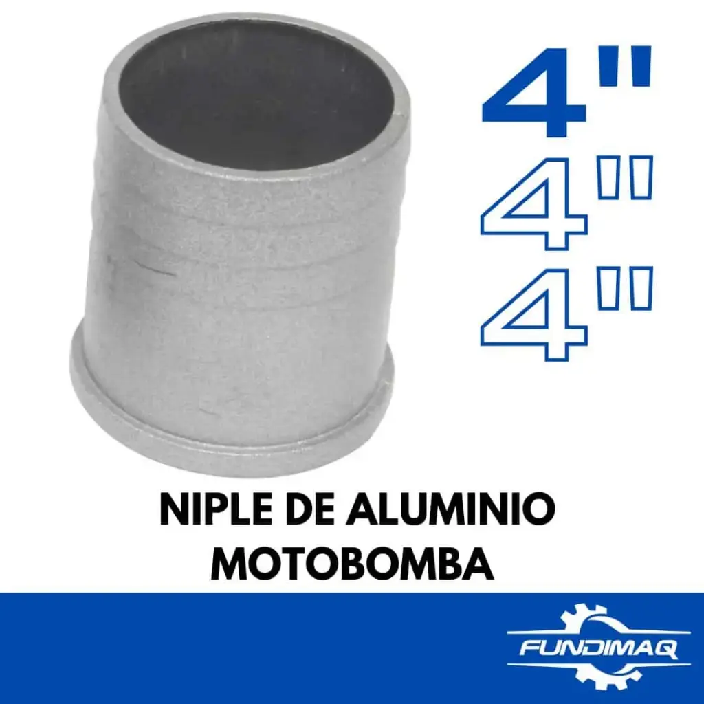 002 NIPLE DE ALUMINIO 4"