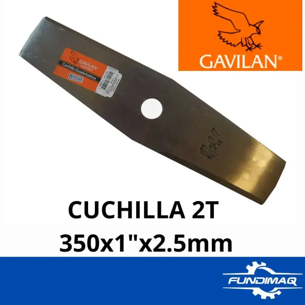 [900232] CUCHILLA 2T 350mm x1"x2.5mm GAVILAN