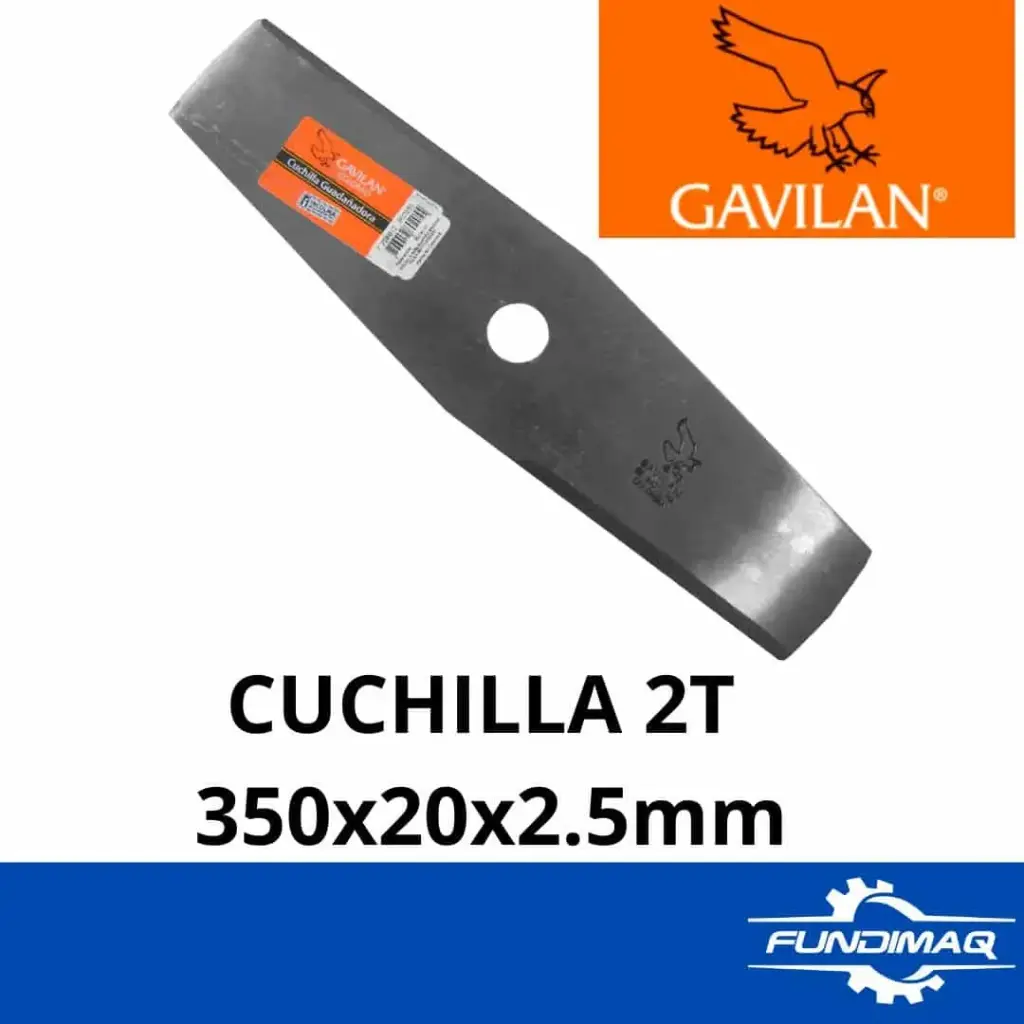 CUCHILLA 2T 350mm x20mm x2.5mm GAVILAN