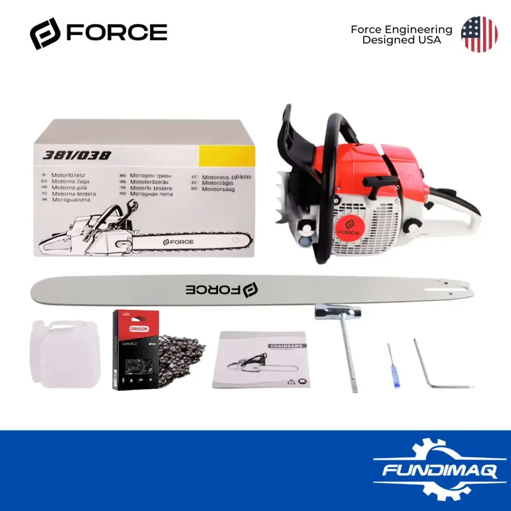 [FORCE381] MOTOSIERRA MS381 30" FORCE CARBURADOR WALLBRO CADENA OREGON