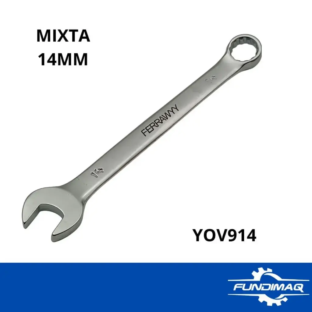 LLAVE MIXTA 14MM CR SATIN FERRAWYY