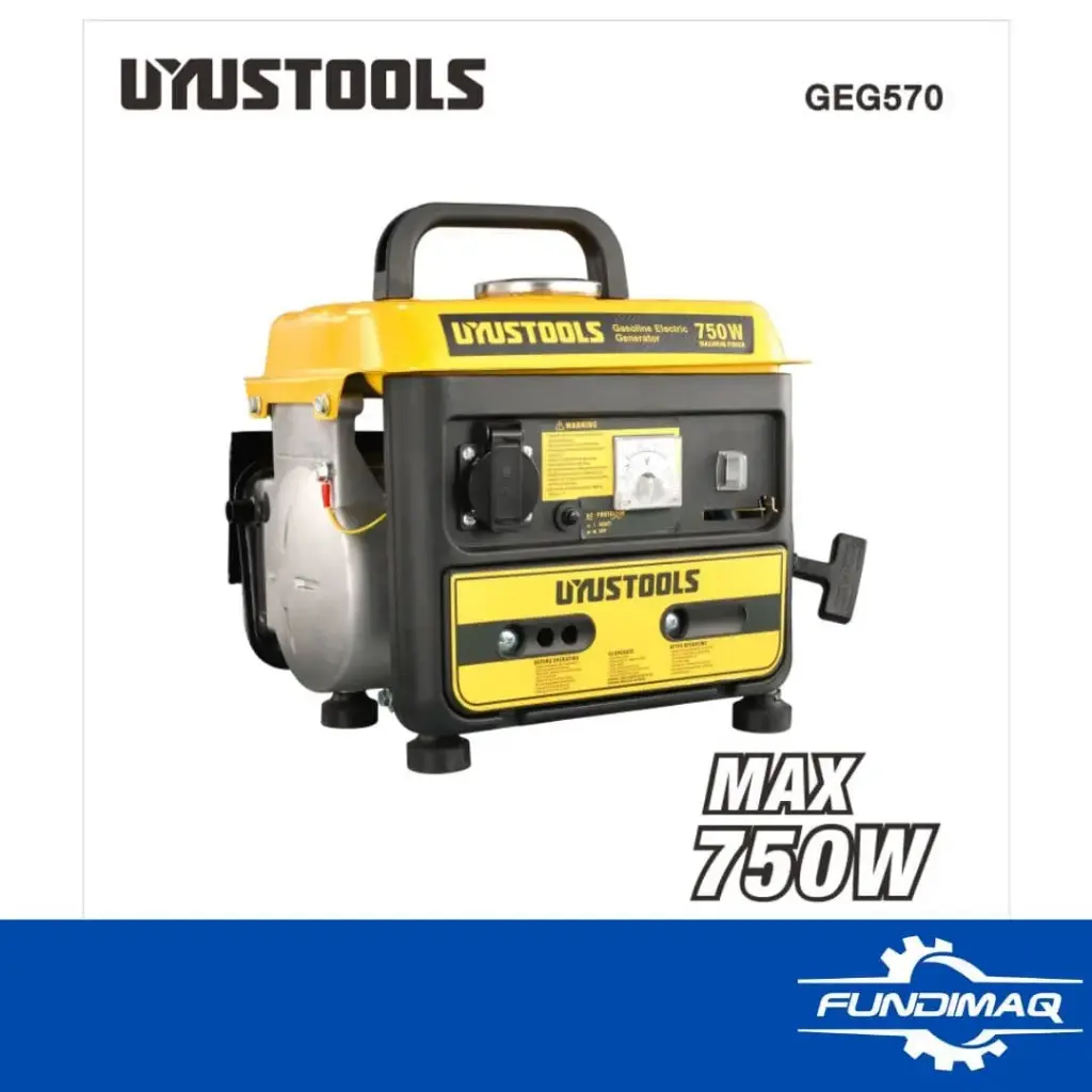 GENERADOR ELECTRICO DE GASOLINA GEG570 UYUSTOOLS