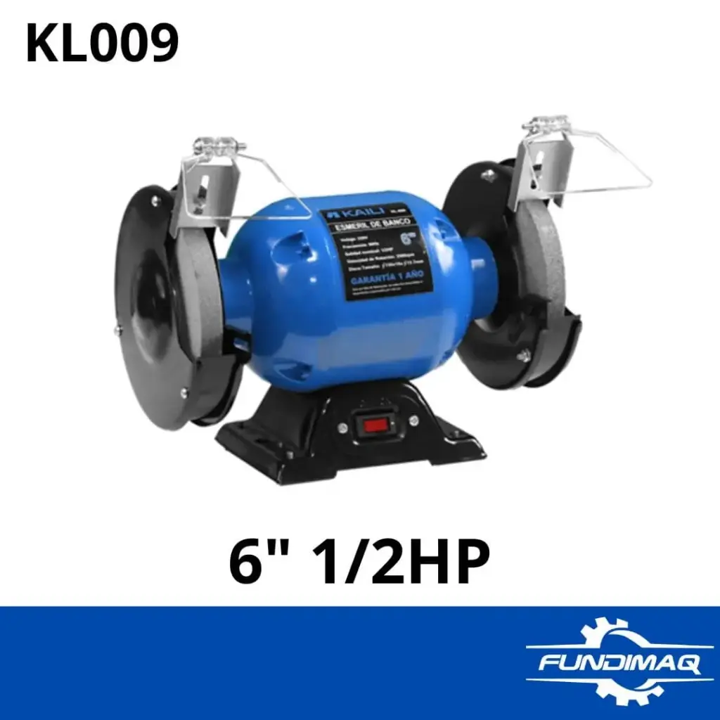 [KL009] ESMERIL BANCO 6" KAILI 1/2HP 220V 60HZ KL009