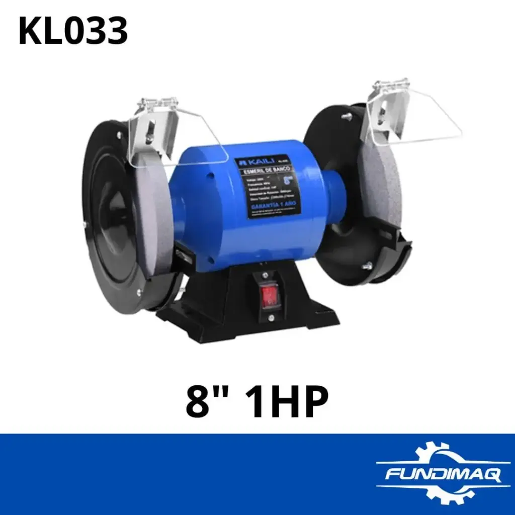 [KL033] ESMERIL BANCO 8" KAILI 1HP 220V 60HZ KL033