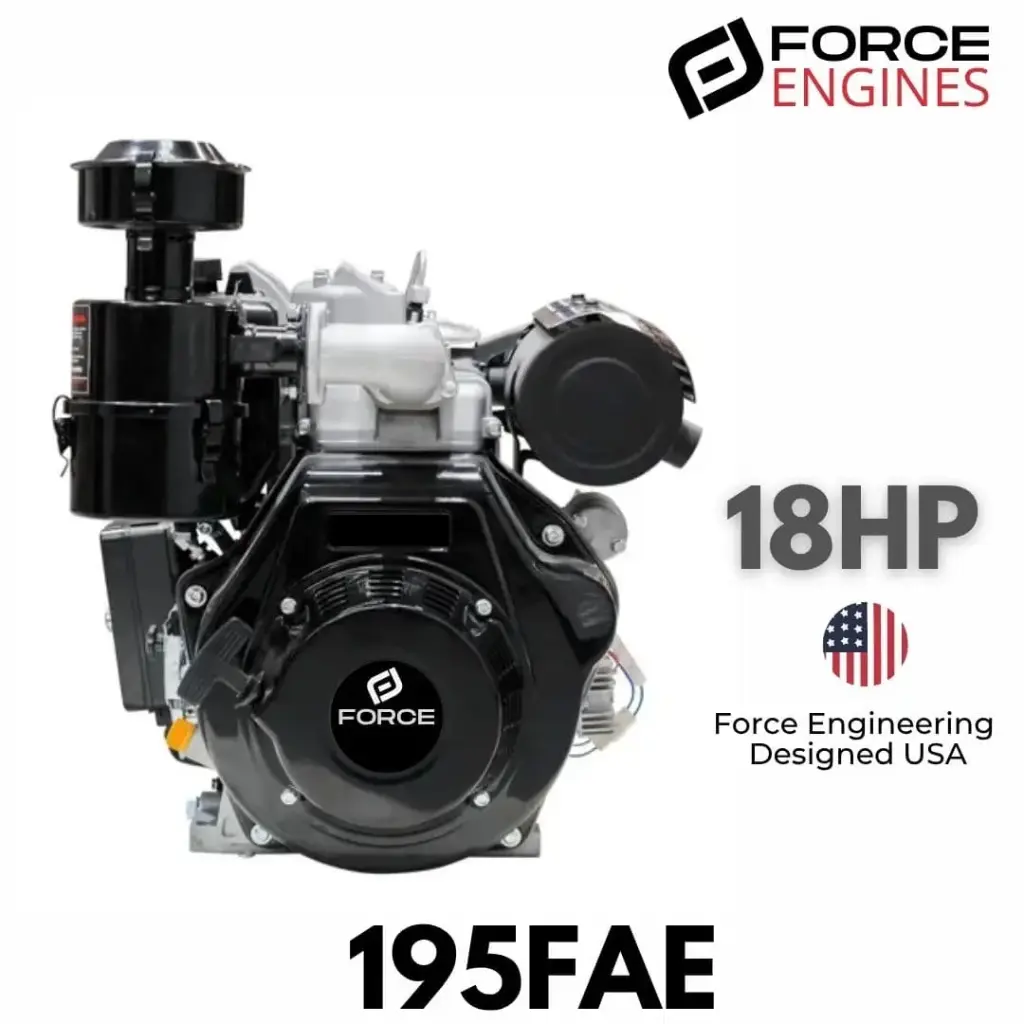 MOTOR DIESEL FORCE 195FAE 18HP A/E