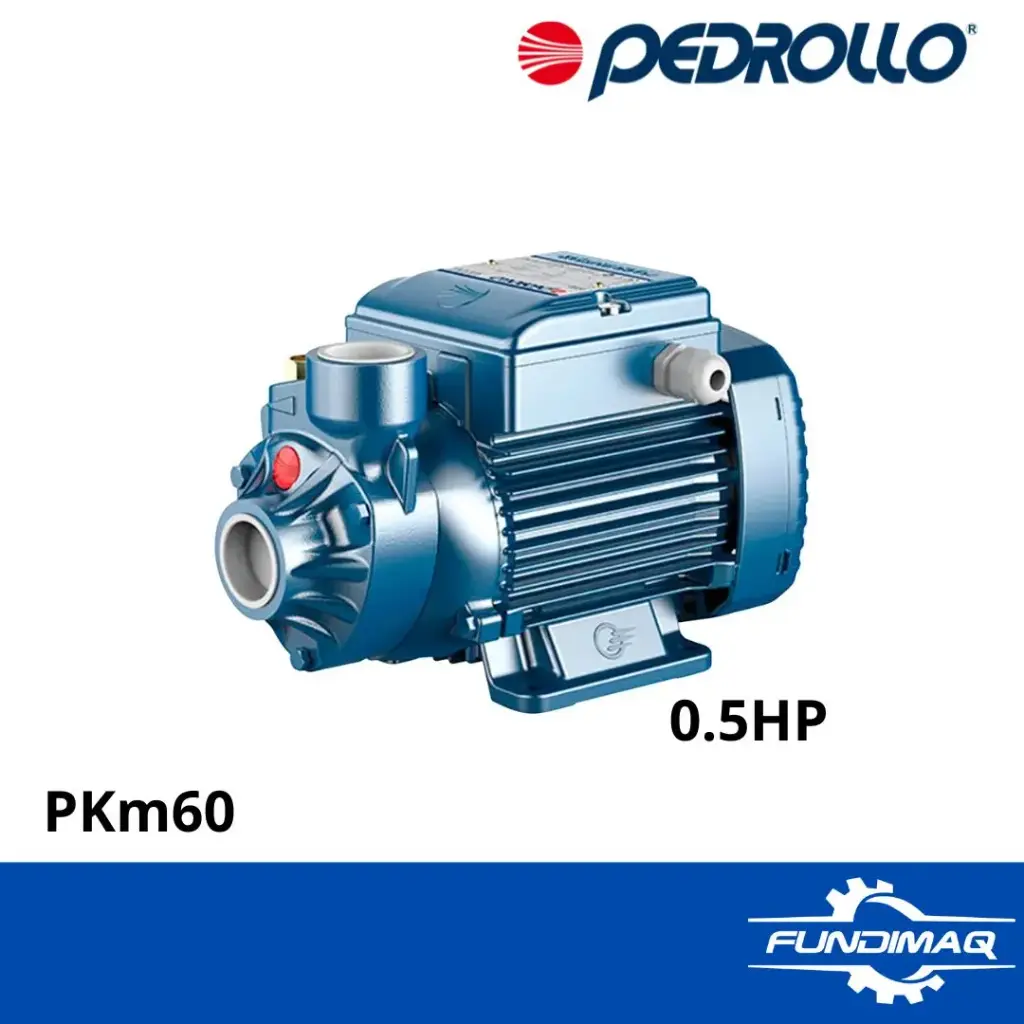 [PKM60] ELECTROBOMBA PERIFERICA 0.5HP 1" PKM60 PEDROLLO 
