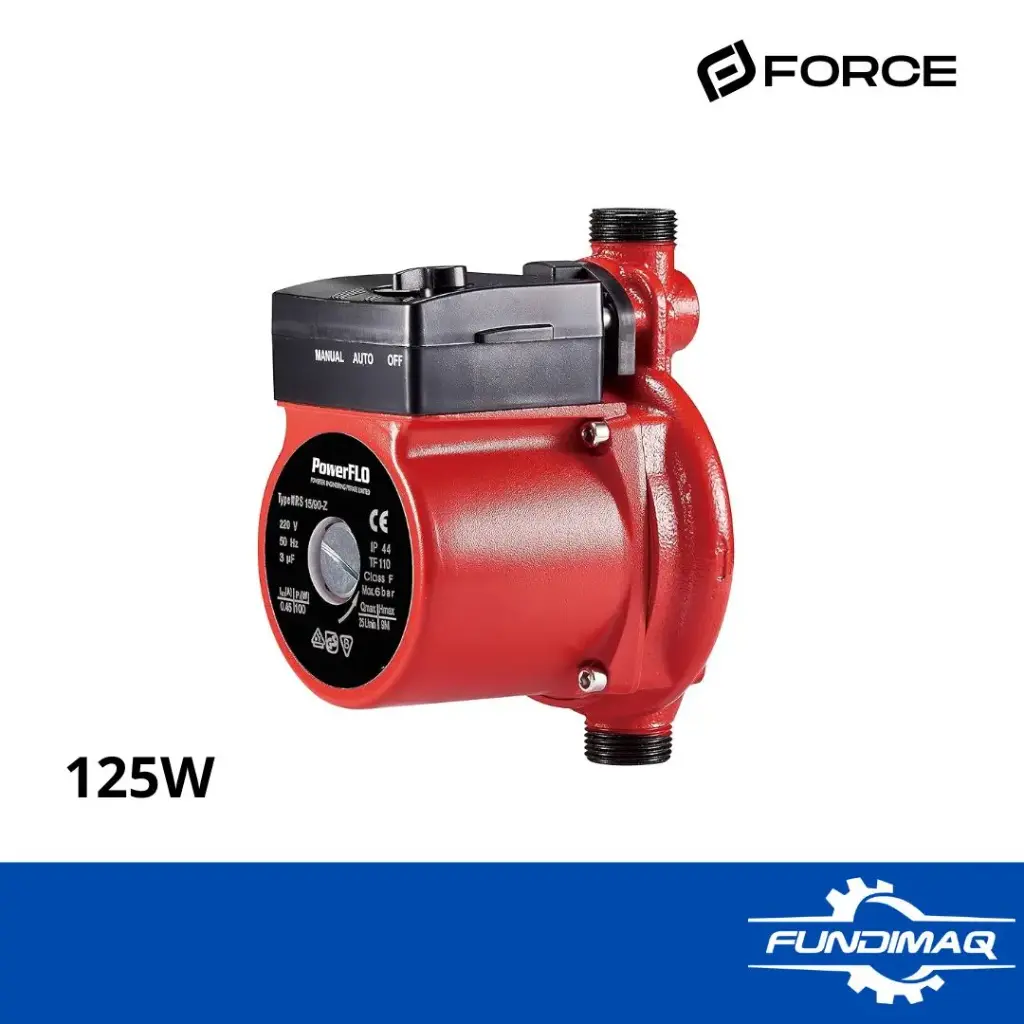 ELECTROBOMBA PRESURIZADORA FORCE 125W 220V LPA15-90