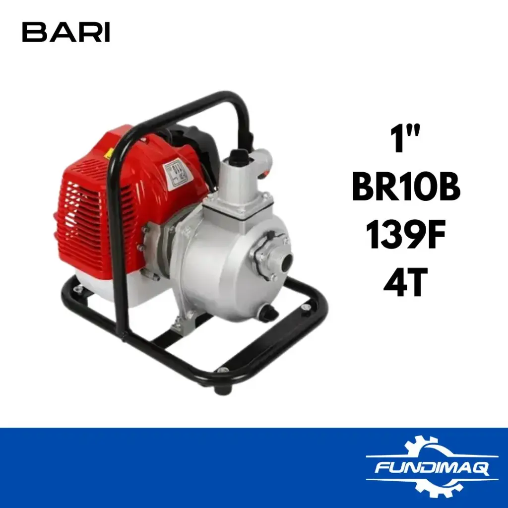 [BR10B] MOTOBOMBA AUTOCEBANTE 1"4T 139F BARI BR10B