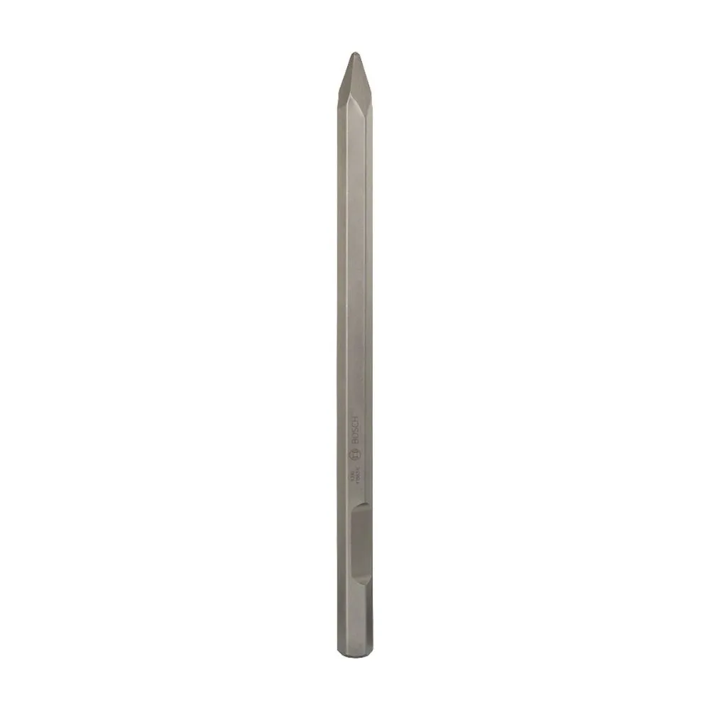 CINCEL HEX BOSCH 28mm x 520mm PUNTA  PLANA  MADE IN ITALY 
