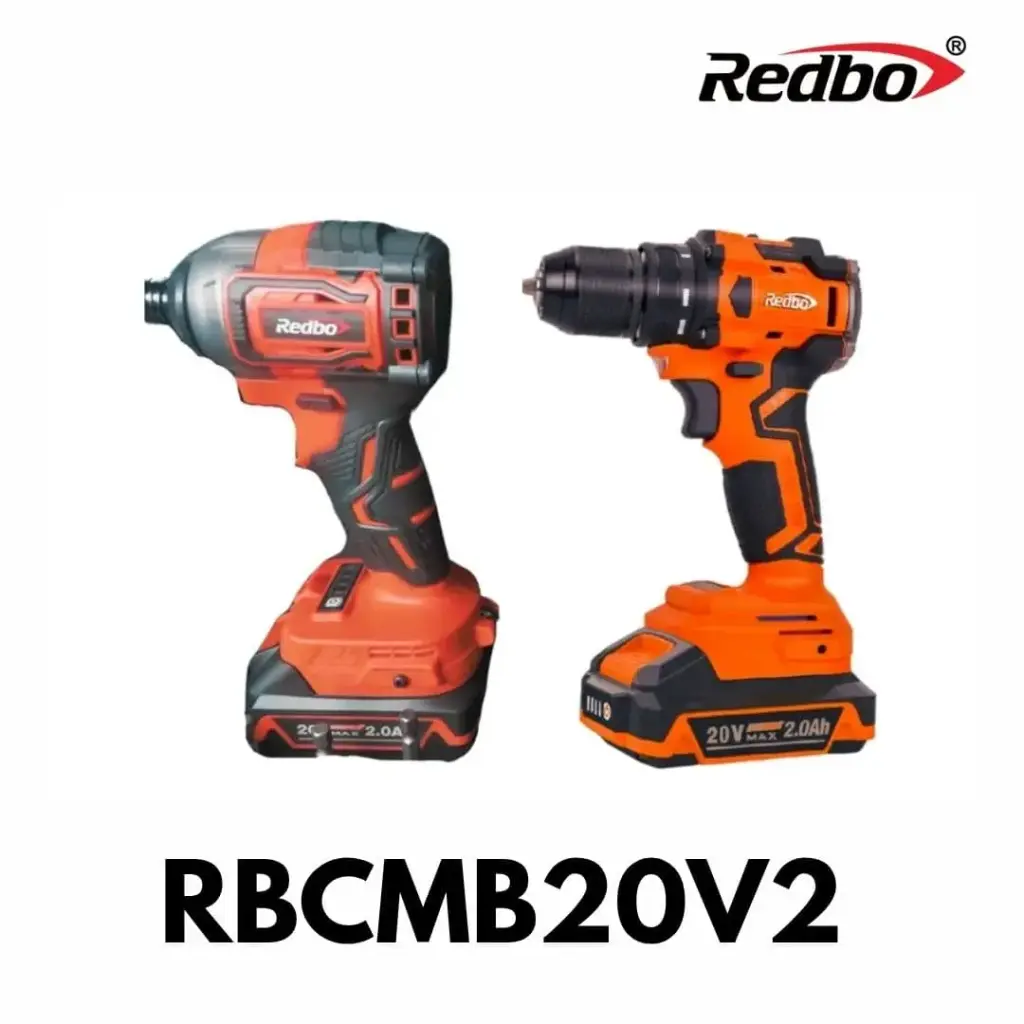 [RBCMB20V2] TALADRO+IMPACTO INALAMBRICO 20V REDBO RB-CMB20V2