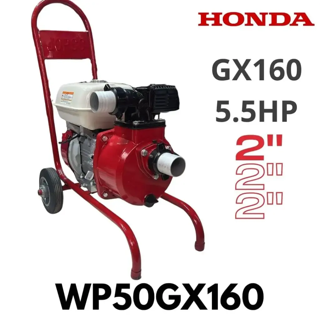 [WP50GX160] MOTOBOMBA AUTOCEBANTE 2" WP50 GX160 HONDA 5.5HP JOPCO