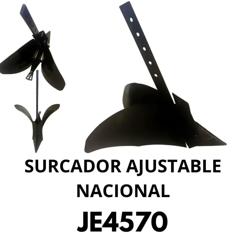[JE4570] SURCADORA AJUSTABLE P/MOTOCULTOR NACIONAL JE4570