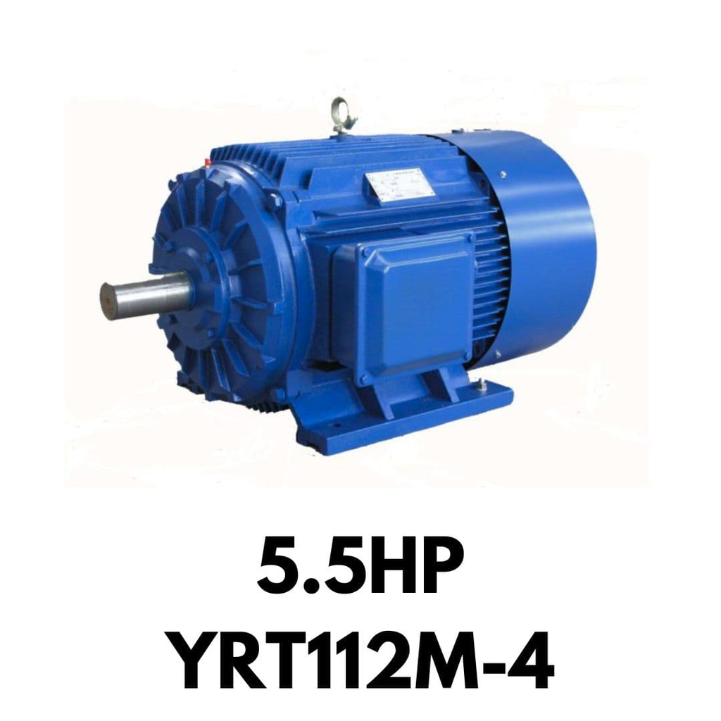 MOTOR 5.5HP YRT112M-4 CATTINI TRIFÁSICO BAJA