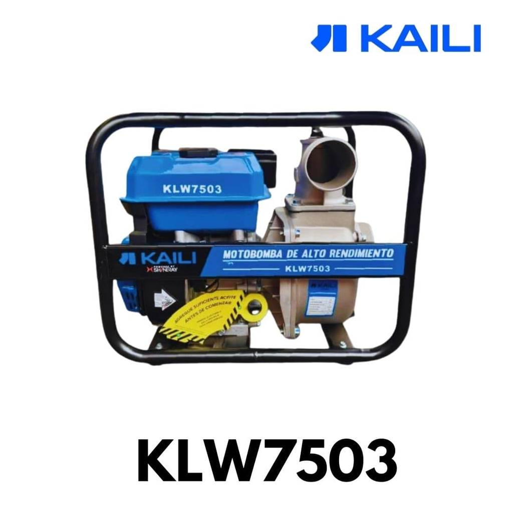 [KLW7503] MOTOBOMBA AUTOCEBANTE 3" KAILI 7.5HP KLW7503