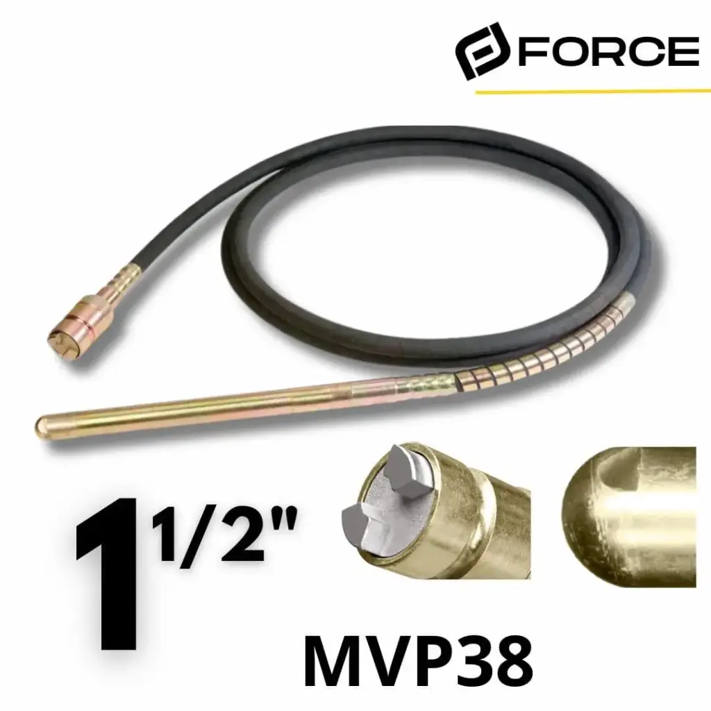 MANGUERA VIBRATORIA FORCE 38mm 1.5" x 6M MVP38