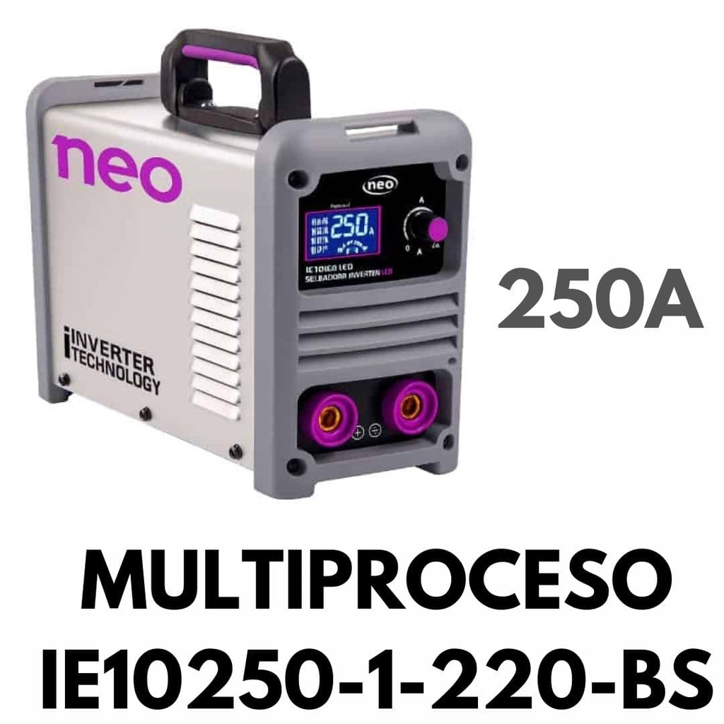 [IE102501220BS] SOLDADORA 250A MULTIFUNCION IE10250-1-220-BS NEO