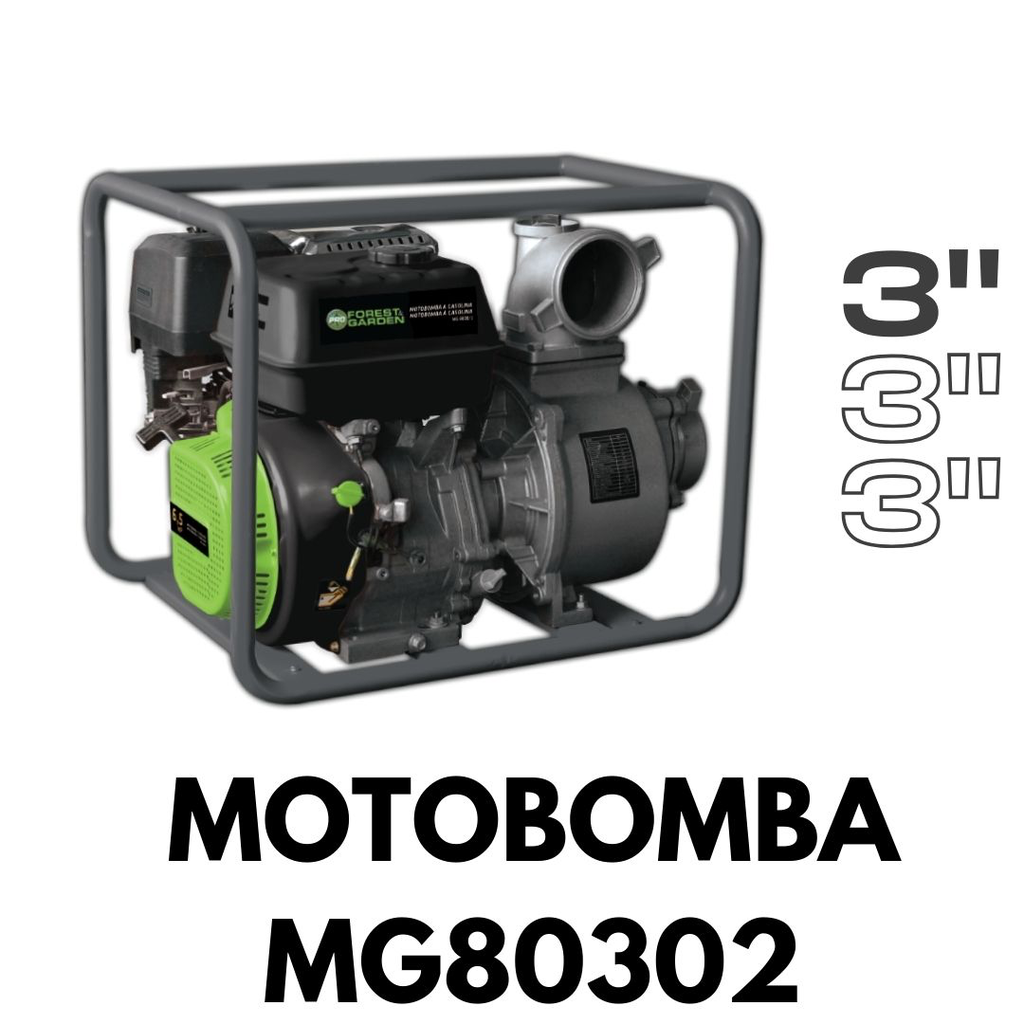 [MG80302] MOTOBOMBA AUTOCEBANTE 3" 7HP FOREST GARDEN