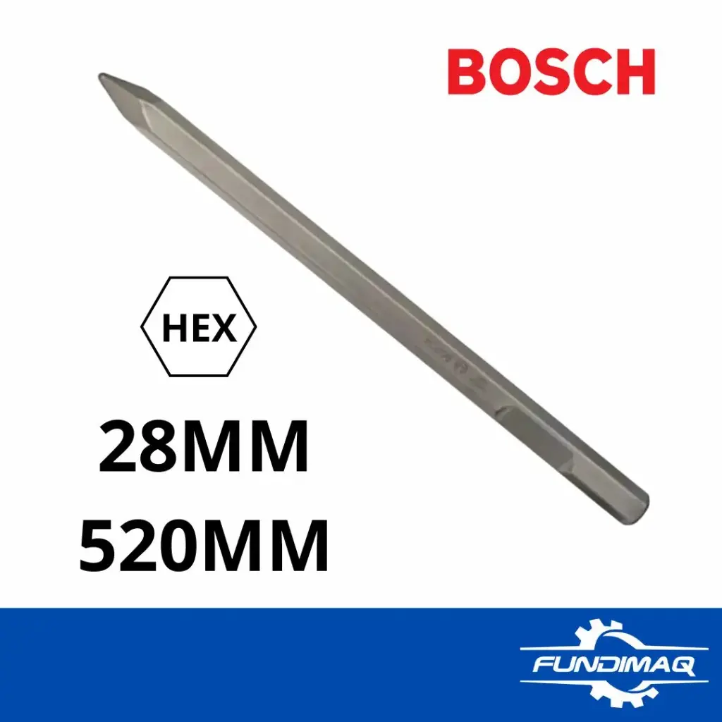 CINCEL PUNTA AGUDA  3/4X30 CM TRUPER