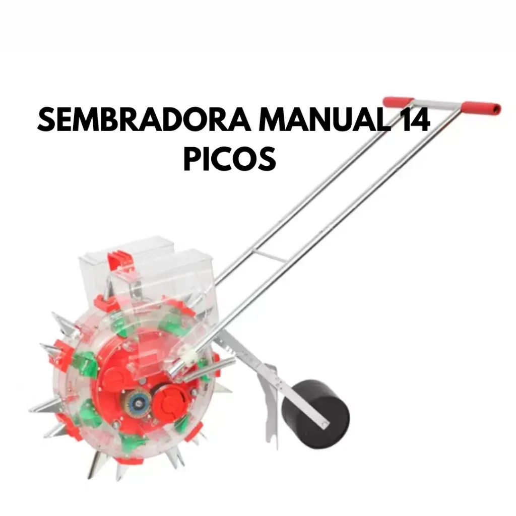 [SEMBMAN] SEMBRADORA Y ABONADORA MANUAL FORCE 14 PICOS