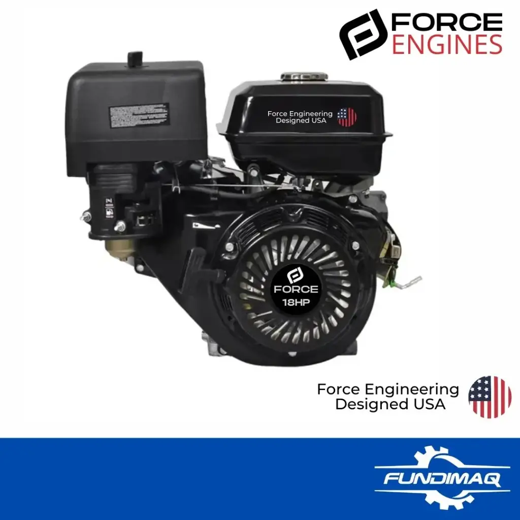 MOTOR FORCE 18HP SR194F GASOLINE ENGINE CON ARRANQUE MANUAL Y ELECTRICO