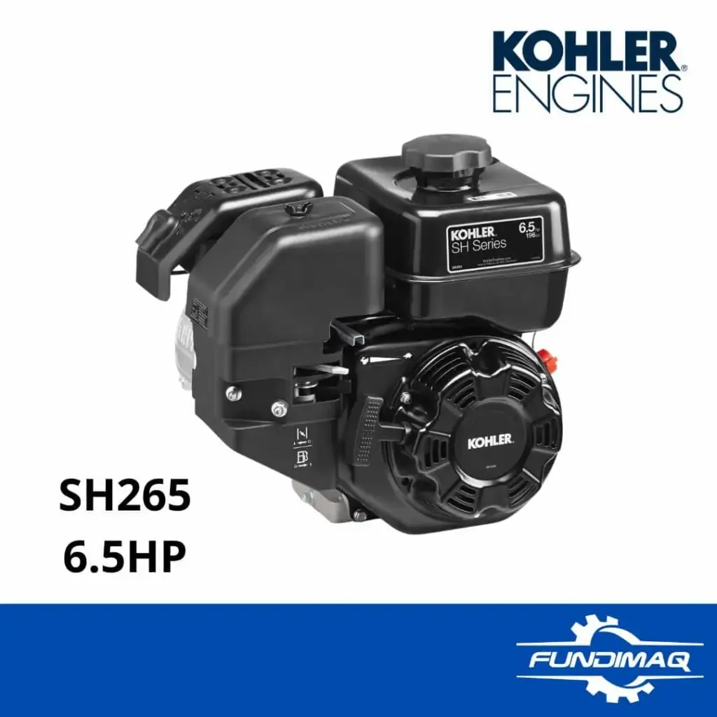 [SH265] MOTOR KOHLER 6.5HP SH265 GASOLINERO ESTACIONARIO