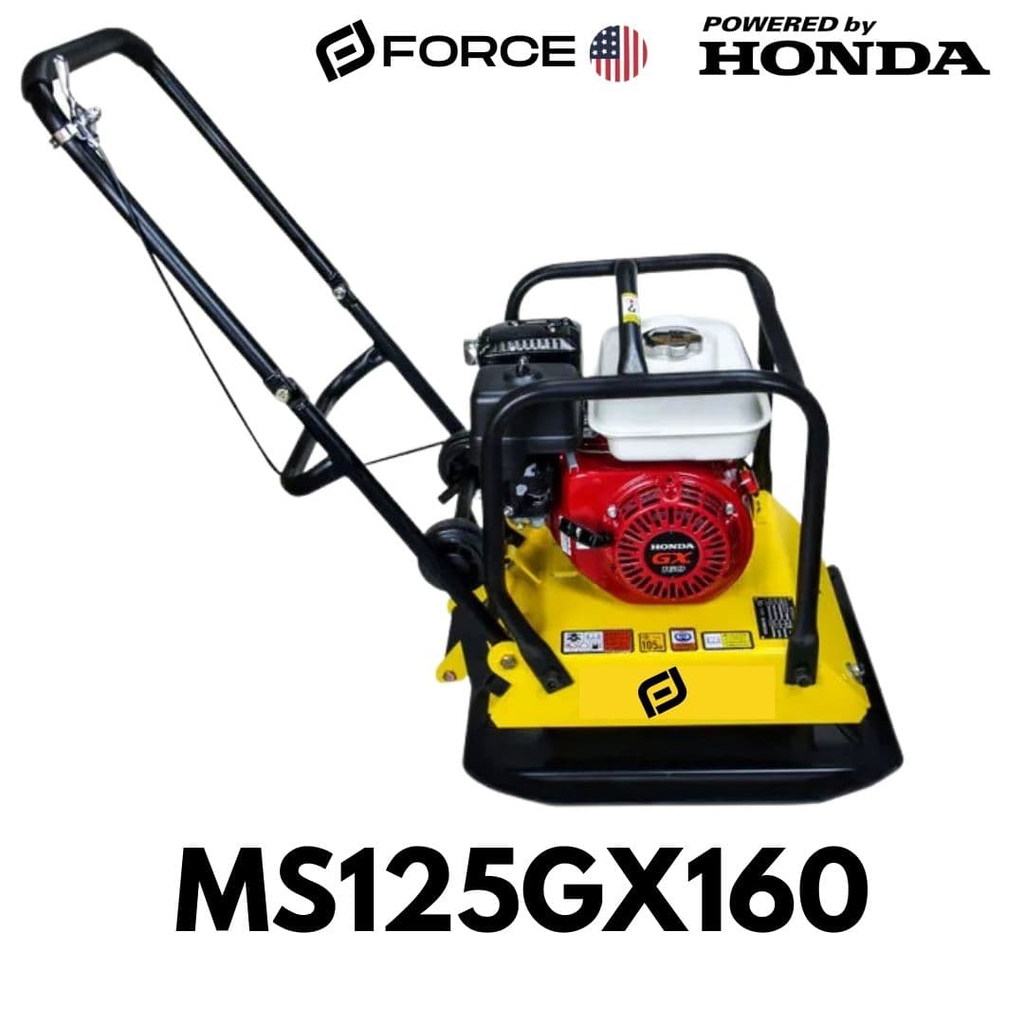 [MS95GX160] PLANCHA COMPACTADORA FORCE 15KN MOTOR HONDA GX160 MS95