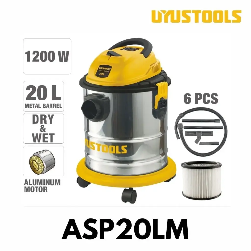 ASPIRADORA 20L POLVO/LIQUIDO UYUSTOOLS ASP20LM