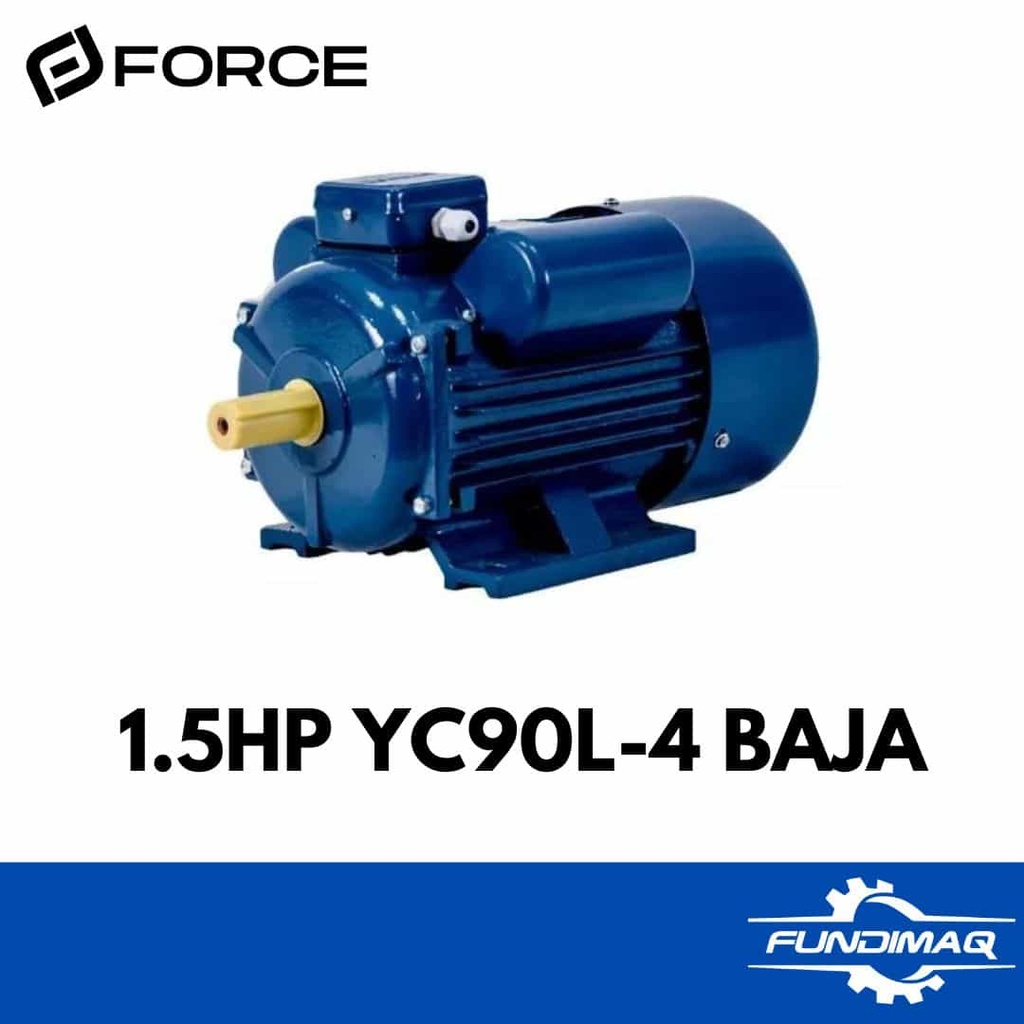 MOTOR 1.5HP YC90L-4 FORCE MONOFÁSICO BAJA