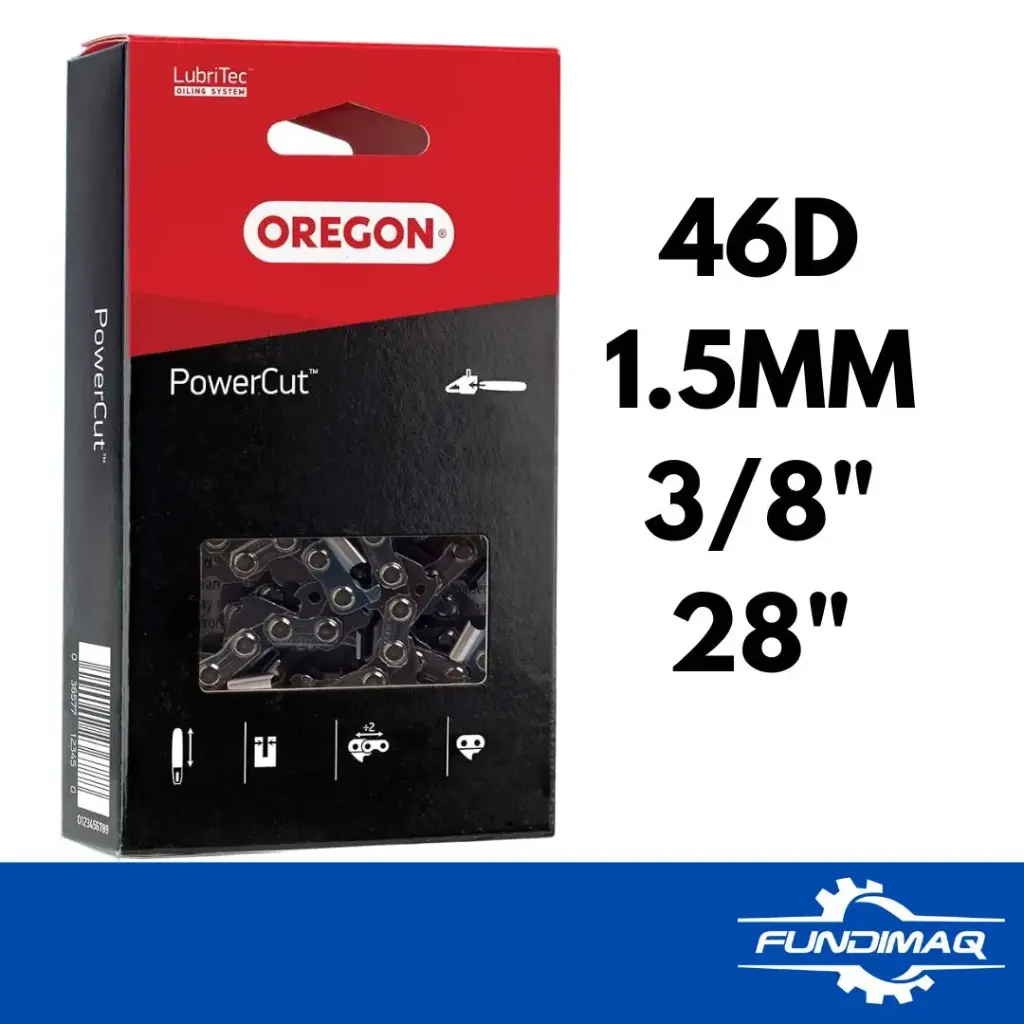 [900644] CADENA 46D OREGON 3/8" 1.5MM CUADRADA 28" H372