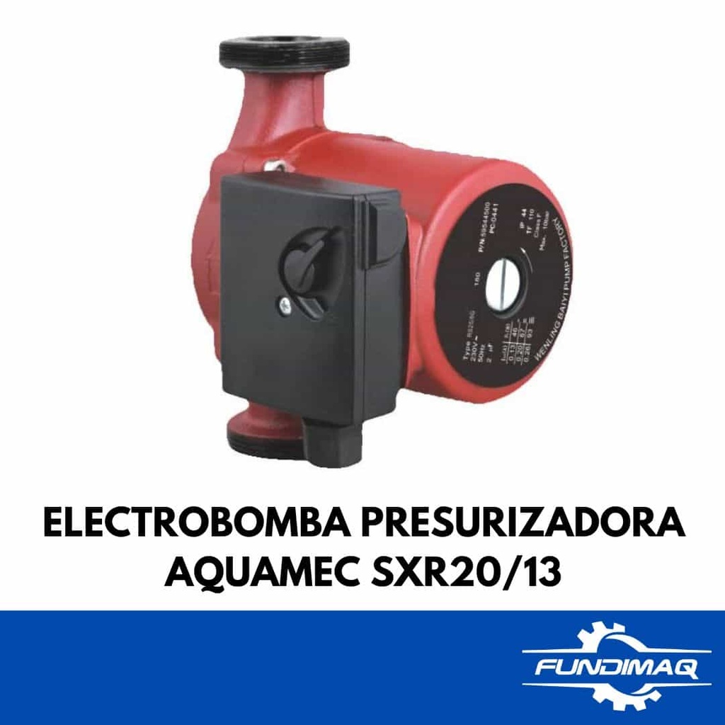 [SRX2013] ELECTROBOMBA PRESURIZADORA AQUAMEC SXR20/13